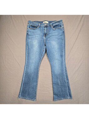 Signature Levi Strauss Womens 14S Mid-Rise Bootcut Jeans W32 L30 Stretch Denim